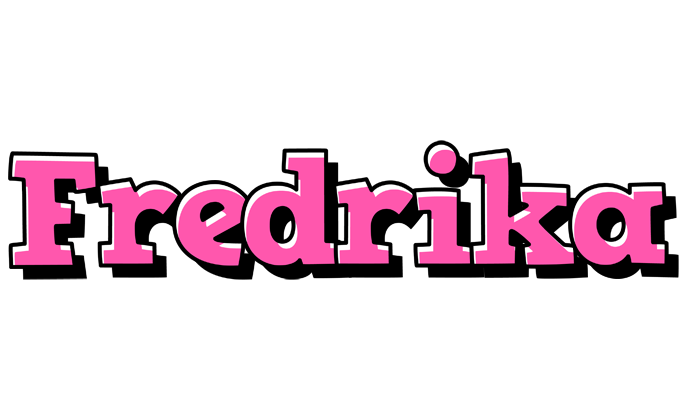 Fredrika girlish logo