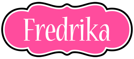 Fredrika invitation logo