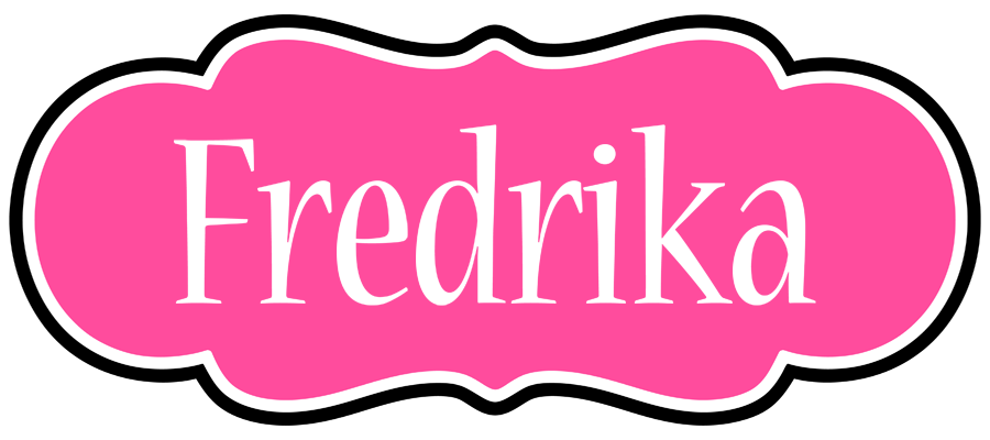 Fredrika invitation logo