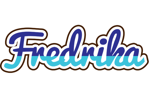 Fredrika raining logo
