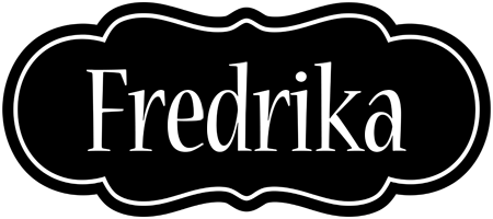 Fredrika welcome logo