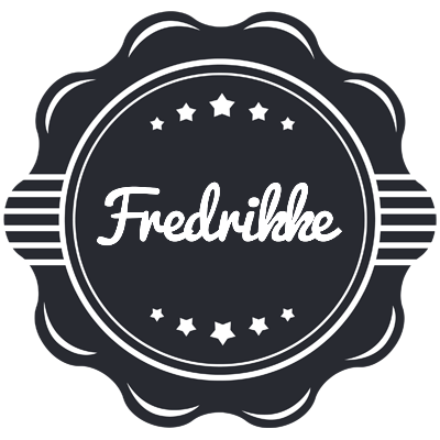 Fredrikke badge logo