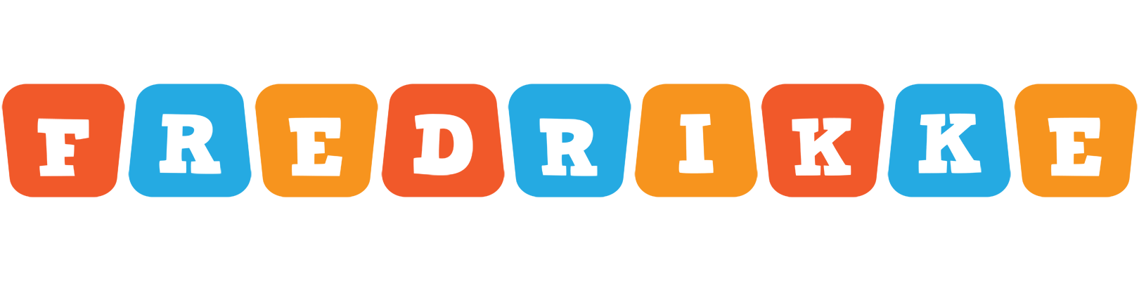 Fredrikke comics logo