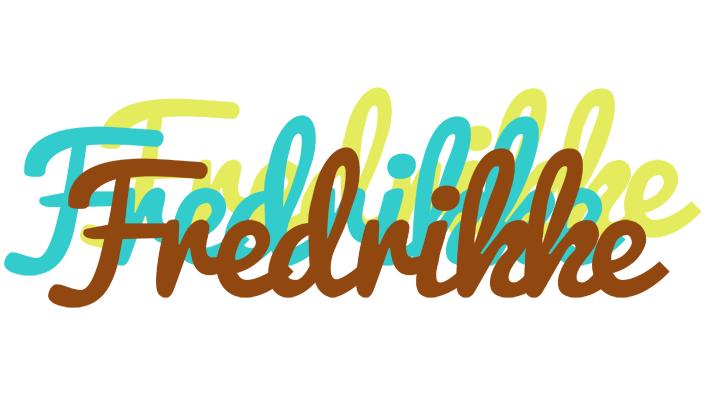 Fredrikke cupcake logo