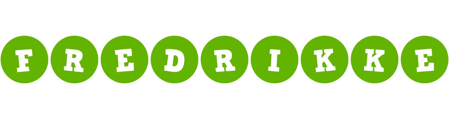 Fredrikke games logo