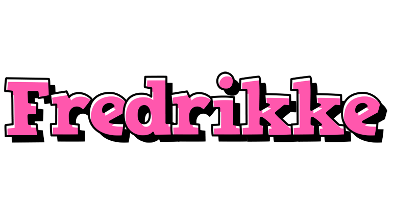 Fredrikke girlish logo