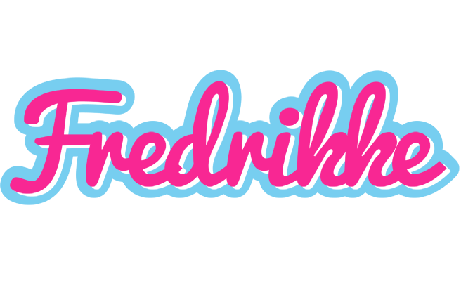 Fredrikke popstar logo