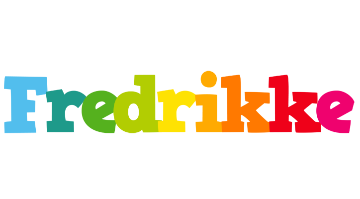 Fredrikke rainbows logo