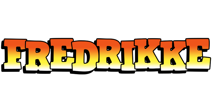 Fredrikke sunset logo