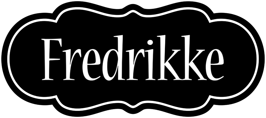 Fredrikke welcome logo
