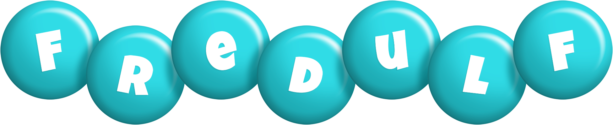 Fredulf candy-azur logo
