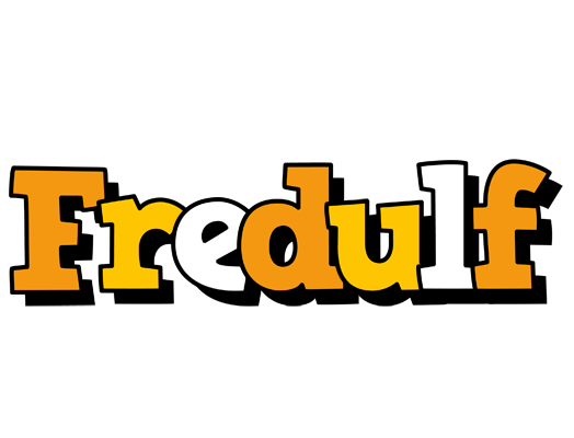 Fredulf cartoon logo