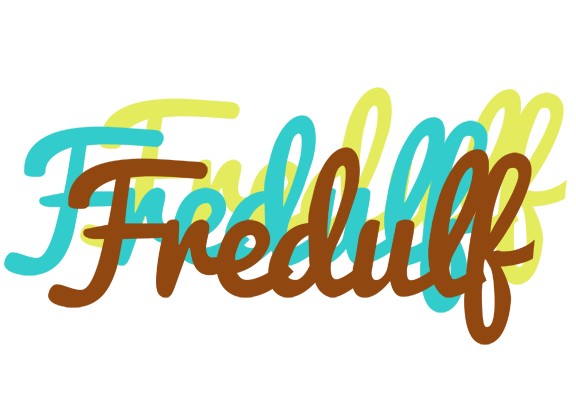 Fredulf cupcake logo