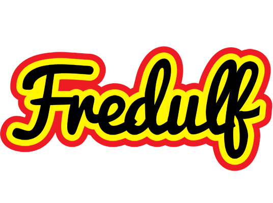 Fredulf flaming logo