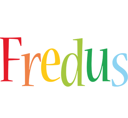 Fredus birthday logo