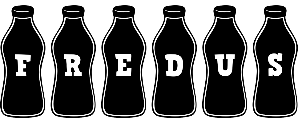 Fredus bottle logo