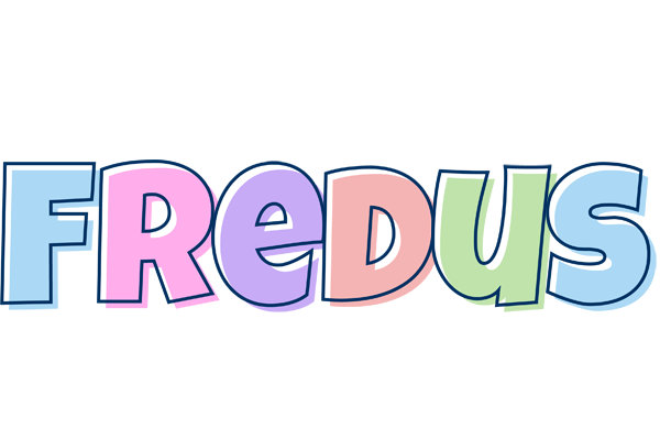 Fredus pastel logo