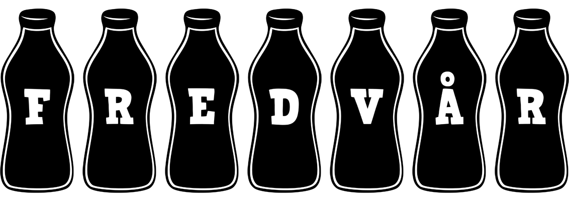 Fredvår bottle logo