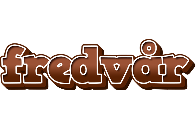 Fredvår brownie logo