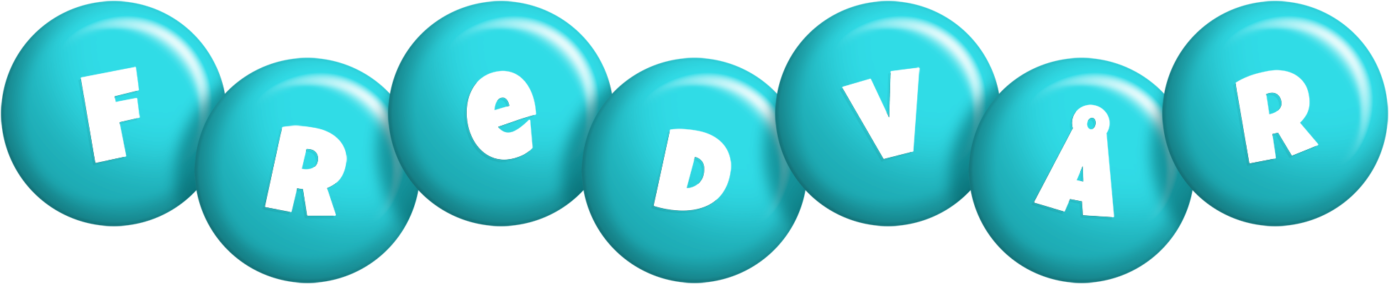 Fredvår candy-azur logo