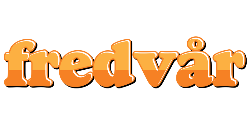 Fredvår orange logo