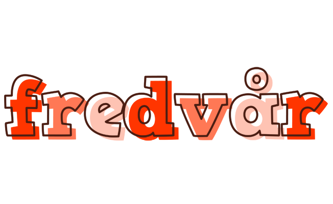 Fredvår paint logo