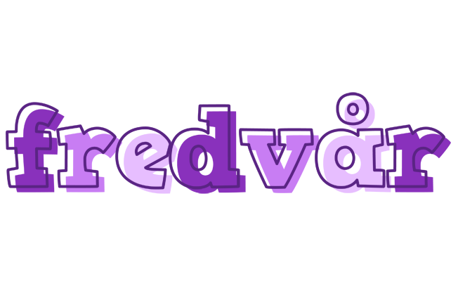 Fredvår sensual logo