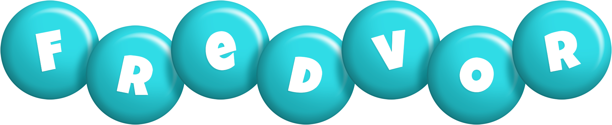 Fredvor candy-azur logo
