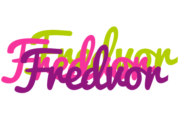Fredvor flowers logo