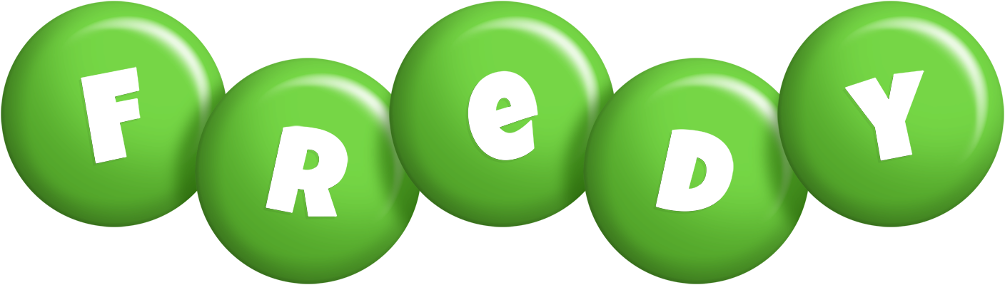 Fredy candy-green logo