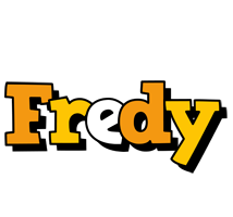 Fredy cartoon logo