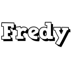 Fredy snowing logo