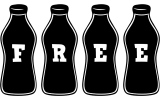 Free bottle logo