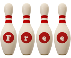 Free bowling-pin logo