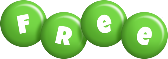 Free candy-green logo