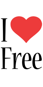 Free i-love logo