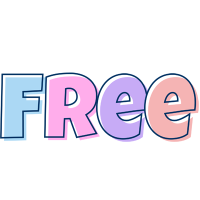 Free pastel logo