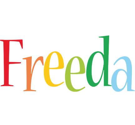 Freeda birthday logo