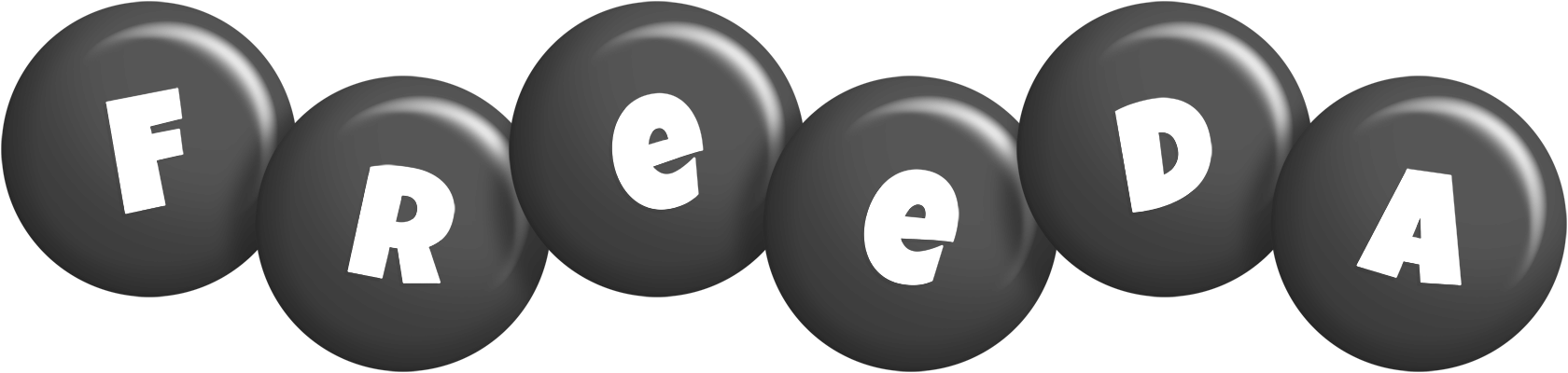 Freeda candy-black logo