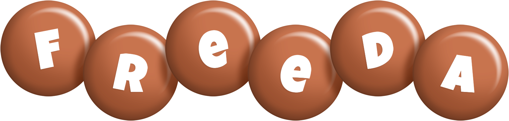 Freeda candy-brown logo