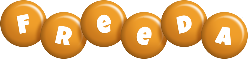 Freeda candy-orange logo