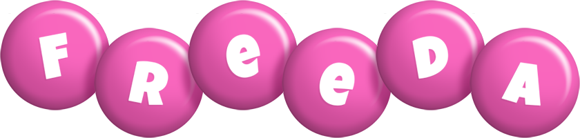 Freeda candy-pink logo