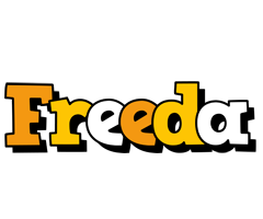 Freeda cartoon logo