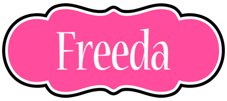 Freeda invitation logo