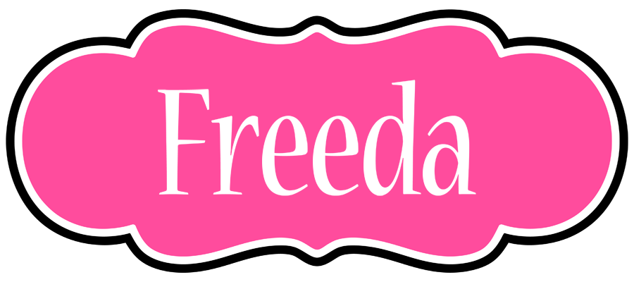 Freeda invitation logo