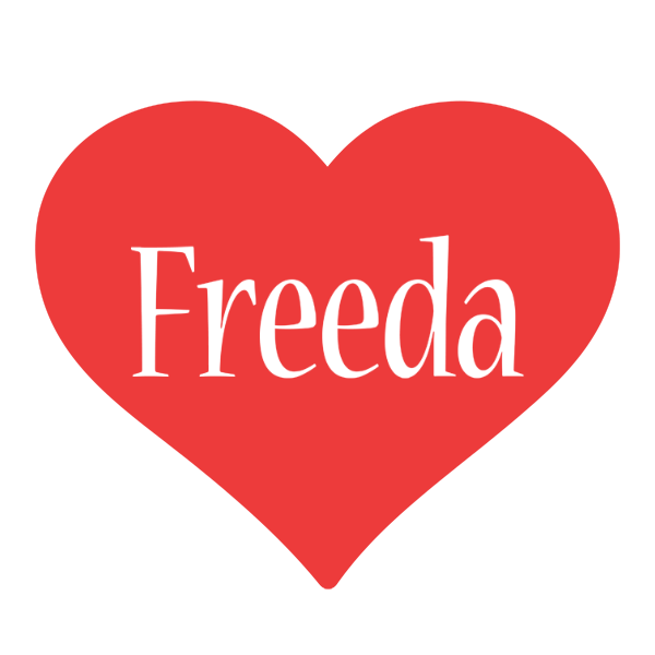 Freeda love logo