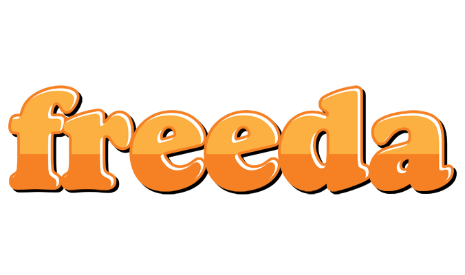 Freeda orange logo