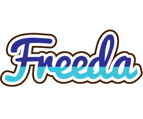 Freeda raining logo