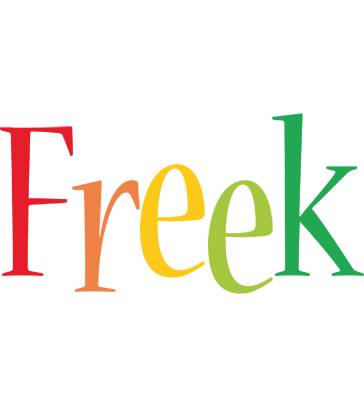 Freek birthday logo