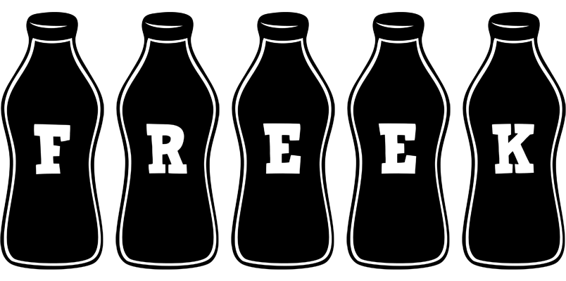 Freek bottle logo